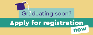 Graduating soon? Apply for registration now
